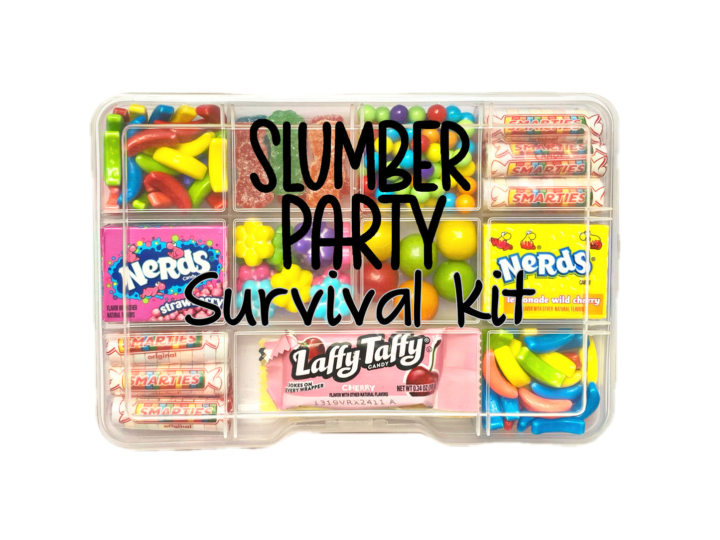 Slumber Party Survival Kit Candy Box